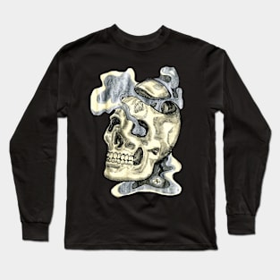 Hollow Skull Long Sleeve T-Shirt